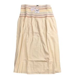 🆕 American Eagle Pride| High Waisted| Smocked| Midi Skirt 🌈